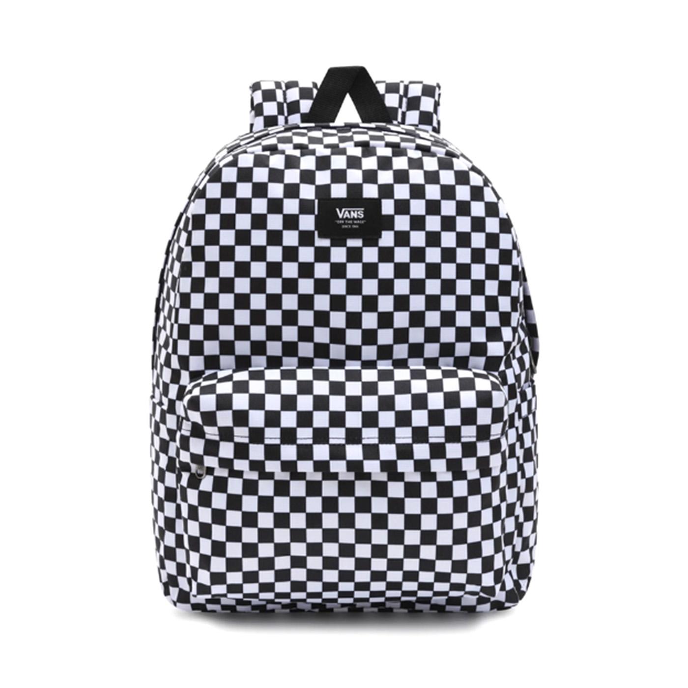 Old Skool Check Backpack Black/White - Zaino Multicolore / Checkerboard VN000H4X Y281 VANS 