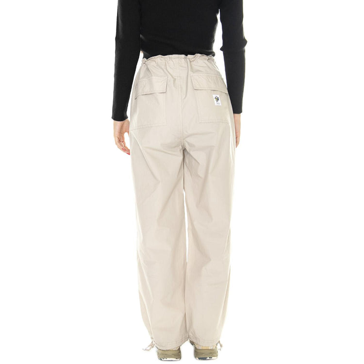 Mina Parcahute Pant Silver Grey - Pantaloni Donna Beige 242020102-SIG  OBEY 