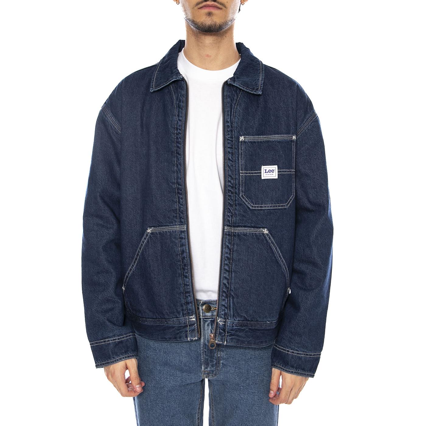 91W Lined WW Jacket Save It - Giacca Denim Jeans Uomo Blu 112370464  LEE 