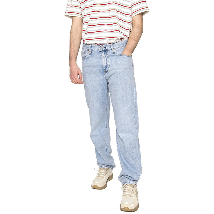 586 Loose Straight Varsity Academia LTW - Pantaloni Denim Jeans Uomo Blu 29037-0070 Light Indigo LEVIS 