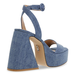 Paysin Blue Denim Fabric - Sandali Donna Denim Jeans Blu SMSPAYSIN-BLU  STEVE MADDEN 