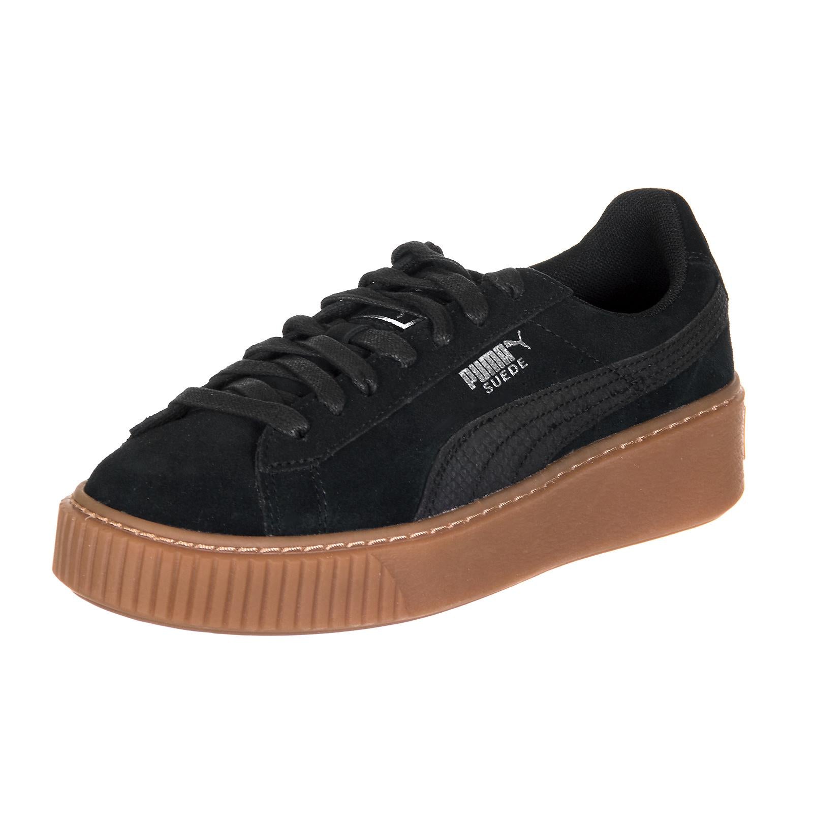 Suede Platform Anima PUMA BLACK-SILVER 36510901-1  PUMA 
