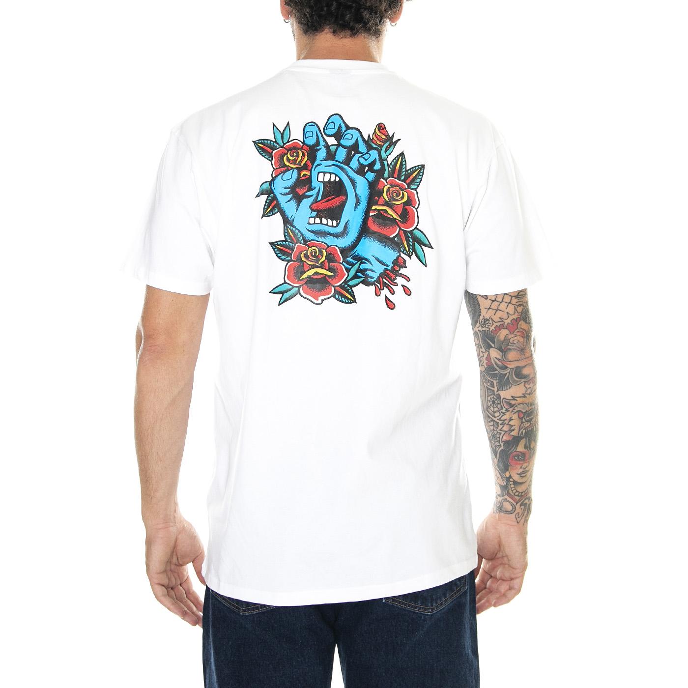  Screaming Flash Center White  SANTA CRUZ 