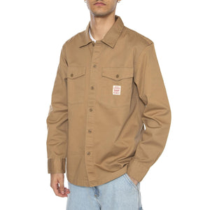 Autunno / Inverno - LS Workwer WW Tiger's Eye Twill Brown - Camicia Uomo Marrone 003O2-0001 . LEVIS 