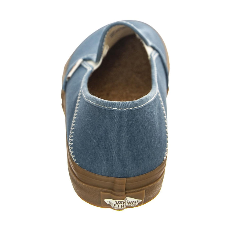 UA Slip-On VR3 SF Salt Wash Captains Blue - Scarpe Slip-On Profilo Basso Uomo Blu VN0A4BX8ZR81  VANS 