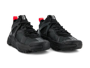 Off-Grid Lo Adv Black / Black - Scarpe Stringate Profilo Alto Uomo Nere PAS77331-001-M  PALLADIUM 
