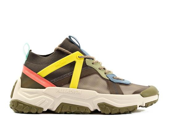 Off-Grid Lo Adv Dusky Green / Black - Scarpe Stringate Profilo Alto Uomo Multicolore PAS77331-302-M  PALLADIUM 