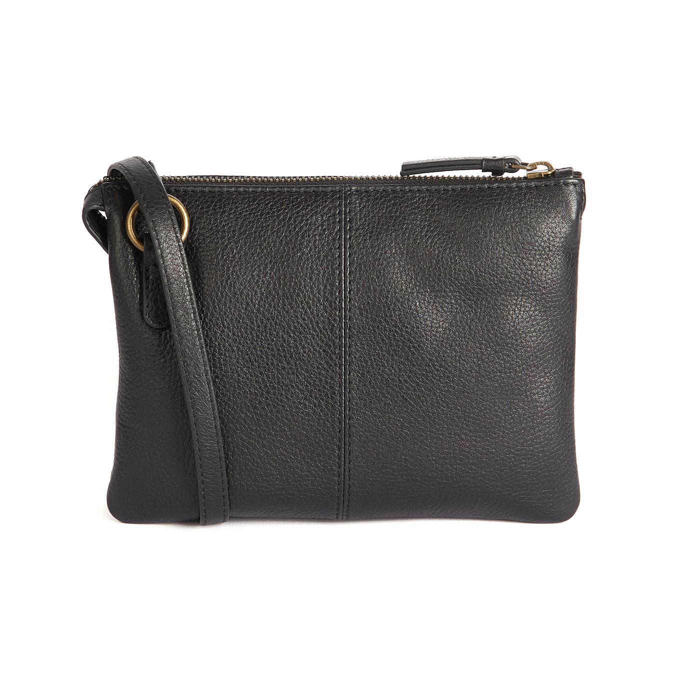 Lochy Leather Crossbody Bag Black - Borsa a Tracolla Nera LBA0374-BK11  BARBOUR 