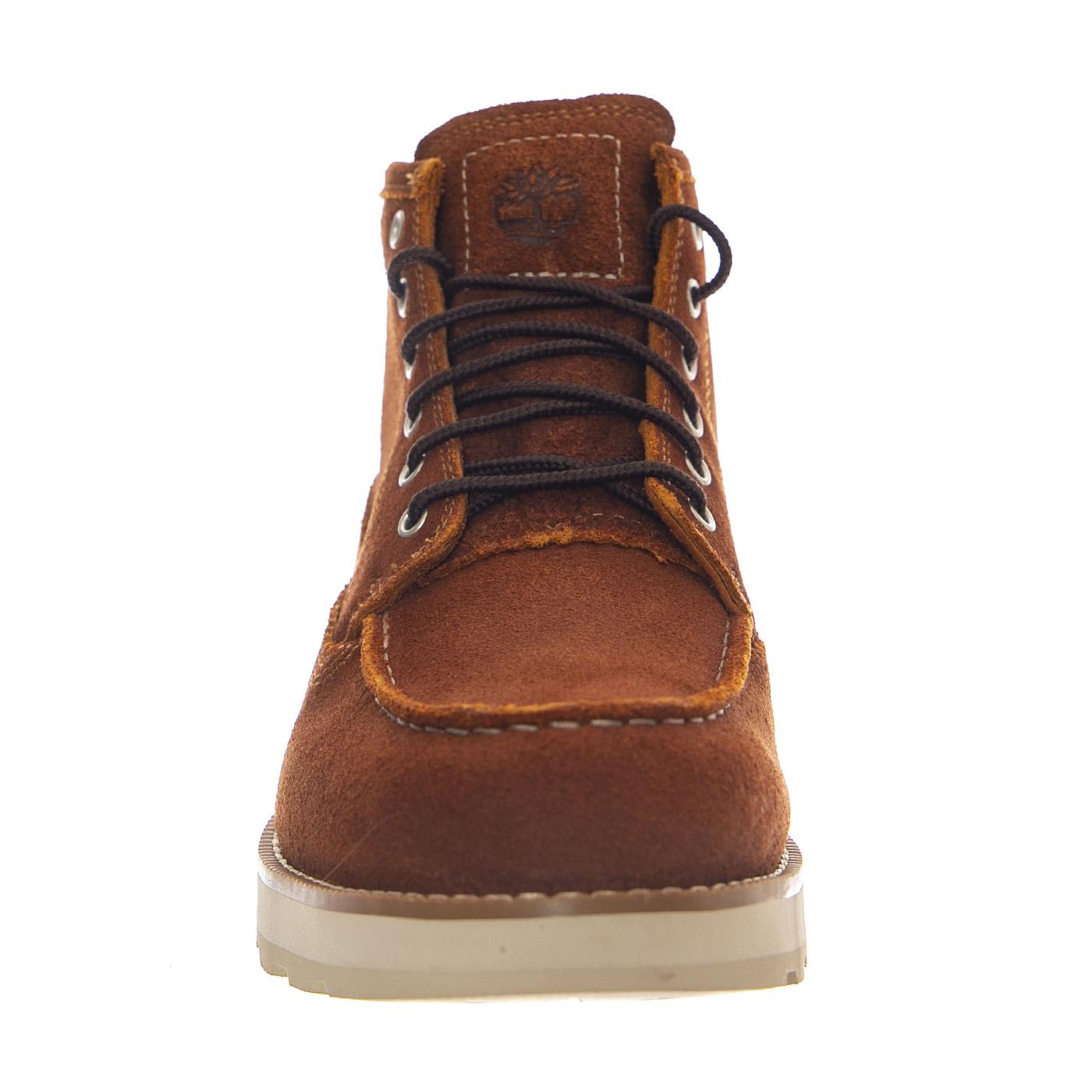 Britton Mills Mid Lace Up Chukka Boot -- Stivali Uomo Rust Scamosciato TB0A6CEP EIZ1 TIMBERLAND 
