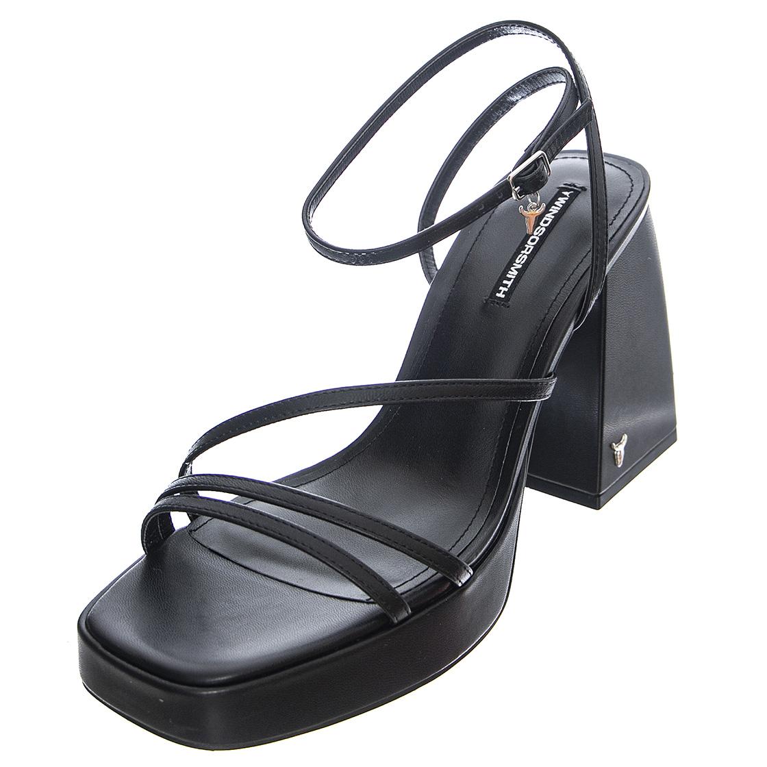 Charms - Sandali Donna Neri WSSCHARMS-BLK  WINDSOR SMITH 