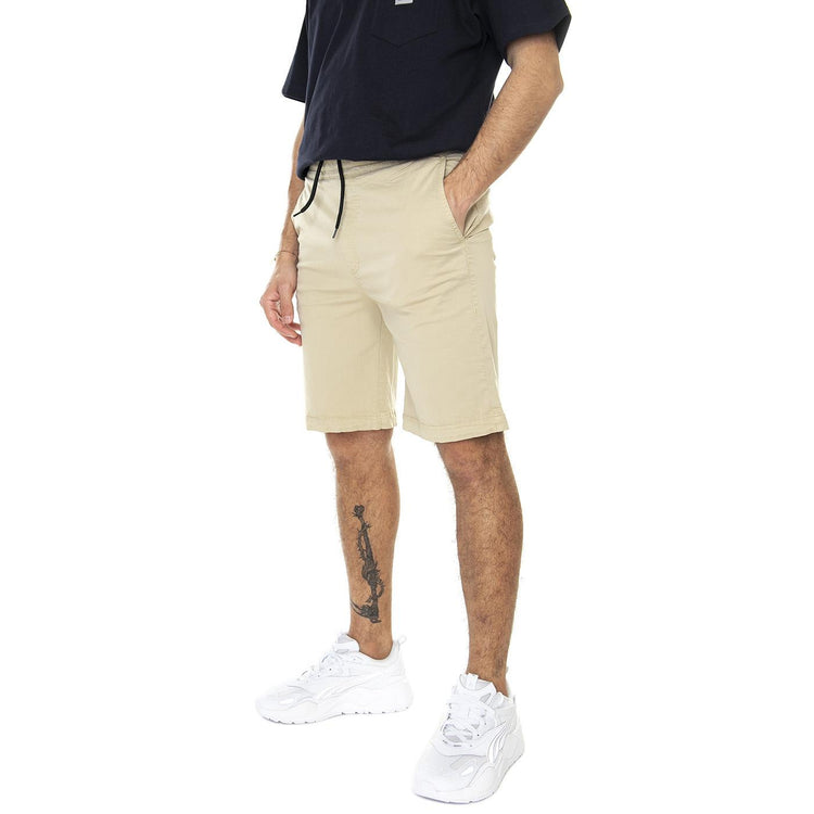 Jogger Short Ice - Bermuda Uomo Beige 23SIJS01-ICE  IUTER 