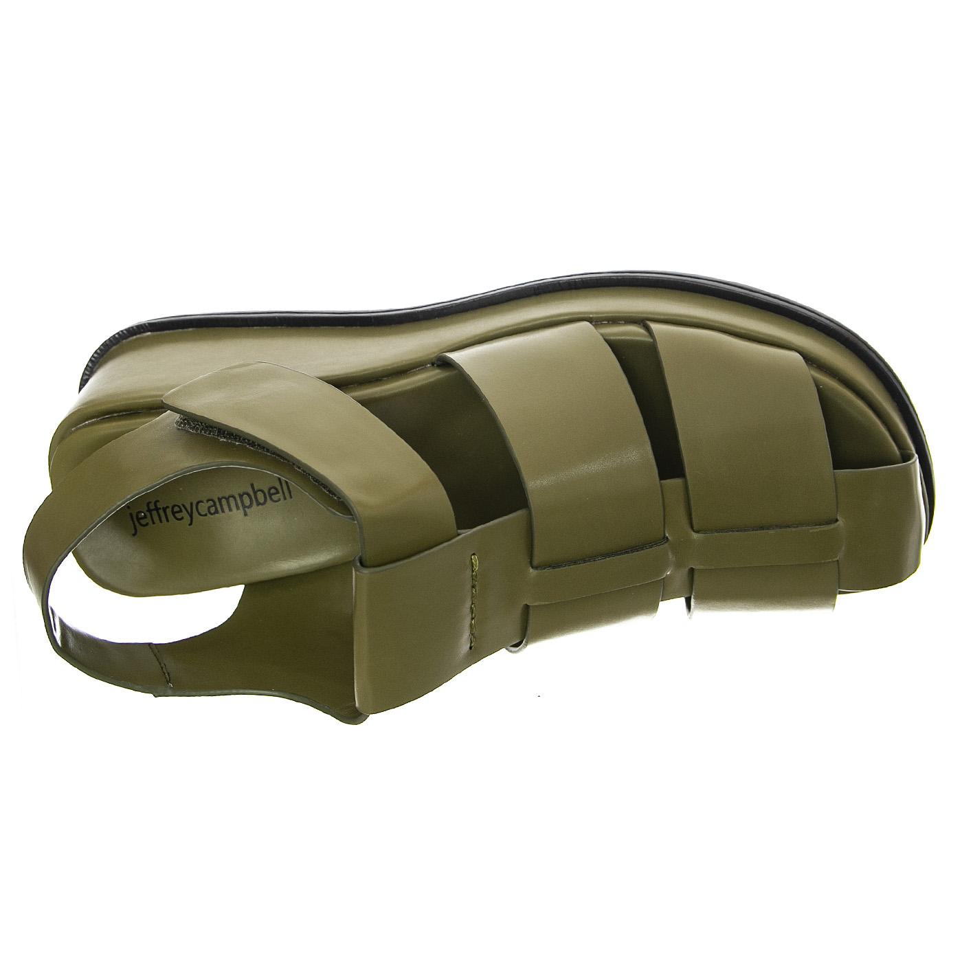 Arminus-Hi Green Pu - Sandali Donna Verdi JCSJCD-094-1-05-GNR  JEFFREY CAMPBELL 