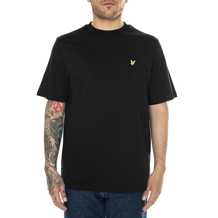 Oversized T-Shirt Jet Black - Maglietta Girocollo Uomo Nera TS2023V-Z865  LYLE & SCOTT 
