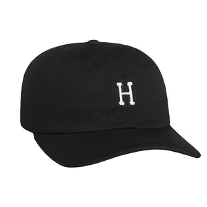 CLASSIC H CURVE BRIM HAT ESS HTSBSC0087-BKWHT  HUF 