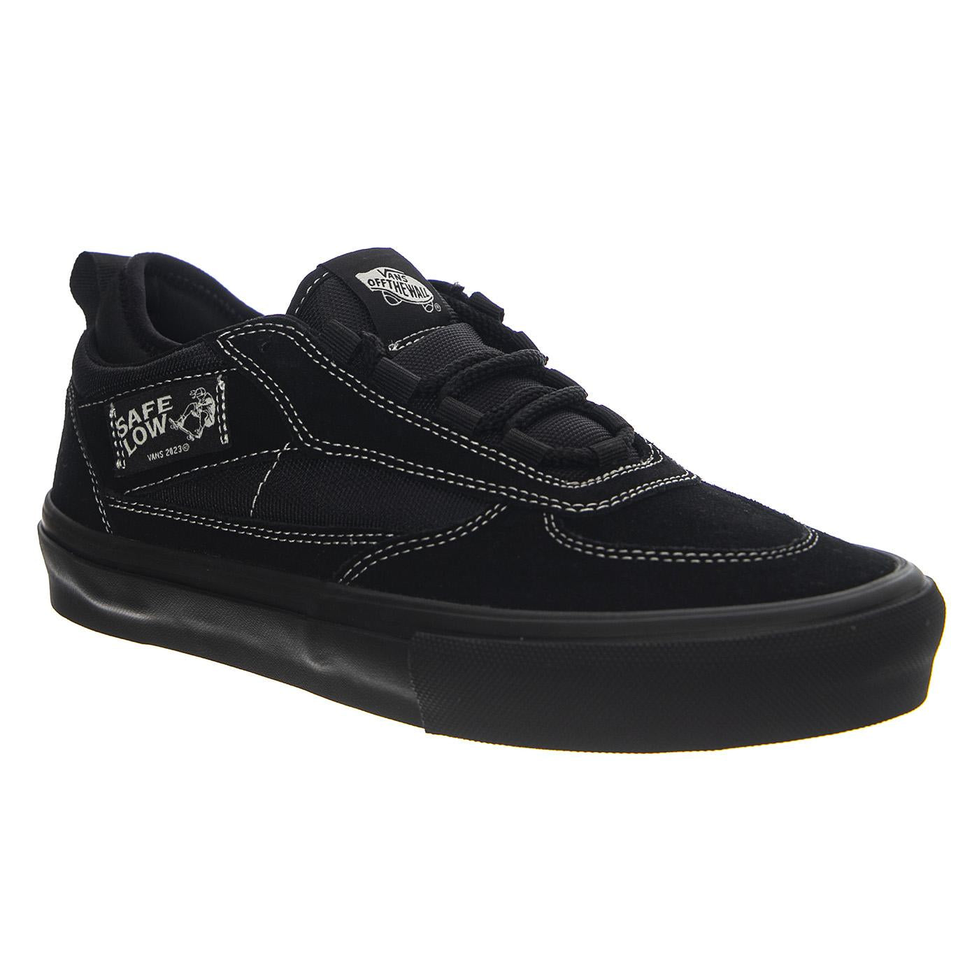 Skate Safe Low Black / Black Uomo -- Scarpe Stringate Uomo Nero VN000EEH BKA1 VANS 