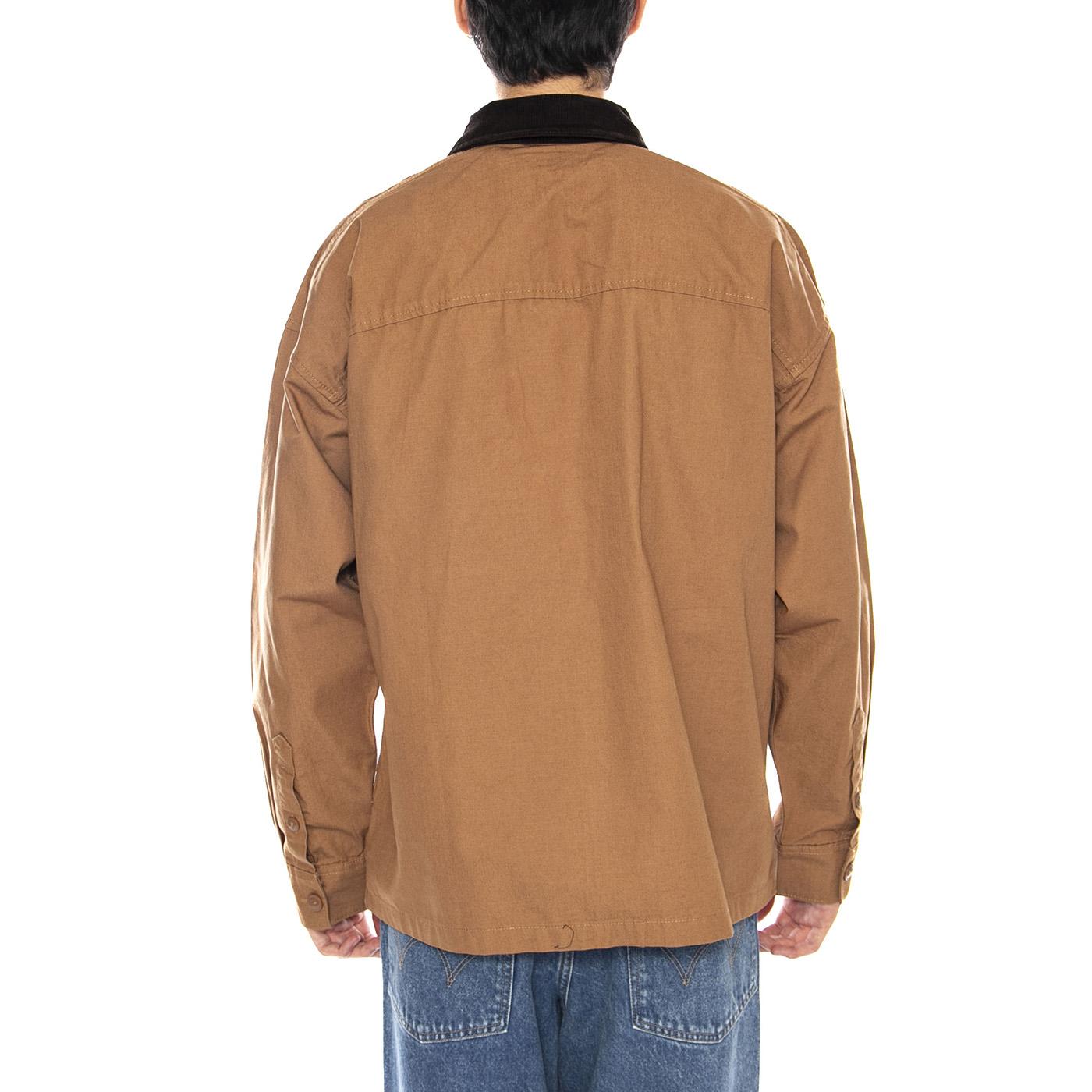 CJ Overshirt Toasted Coconut - Sovracamicia / Giacca Uomo Marrone 112371547  WRANGLER 