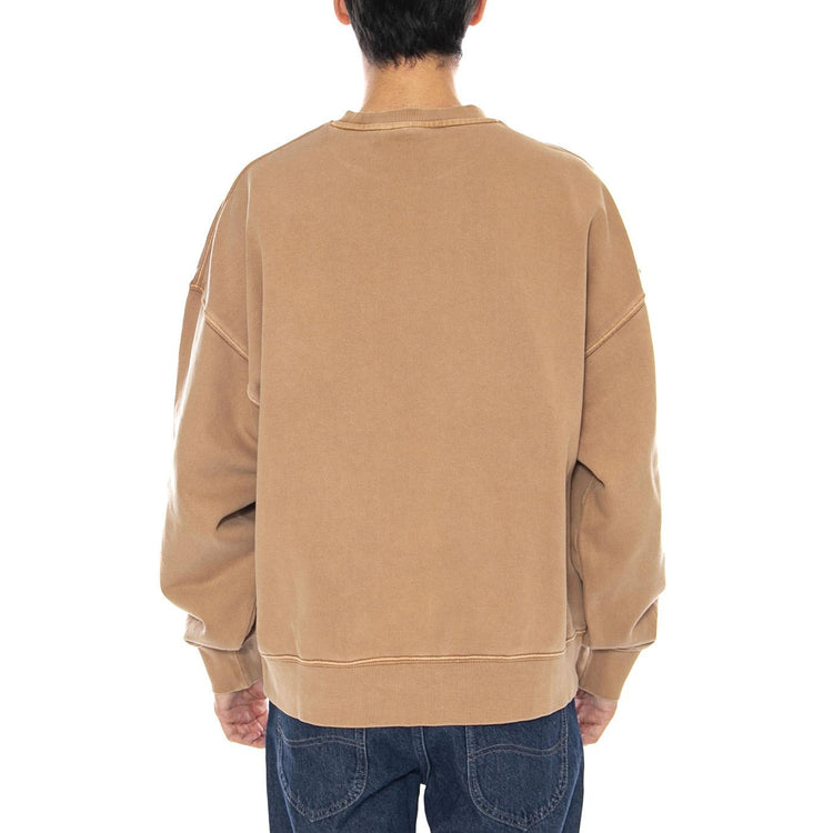 Benton Sweat Peanut - Felpa Girocollo Uomo Beige I035436.2FSGD  CARHARTT WIP 