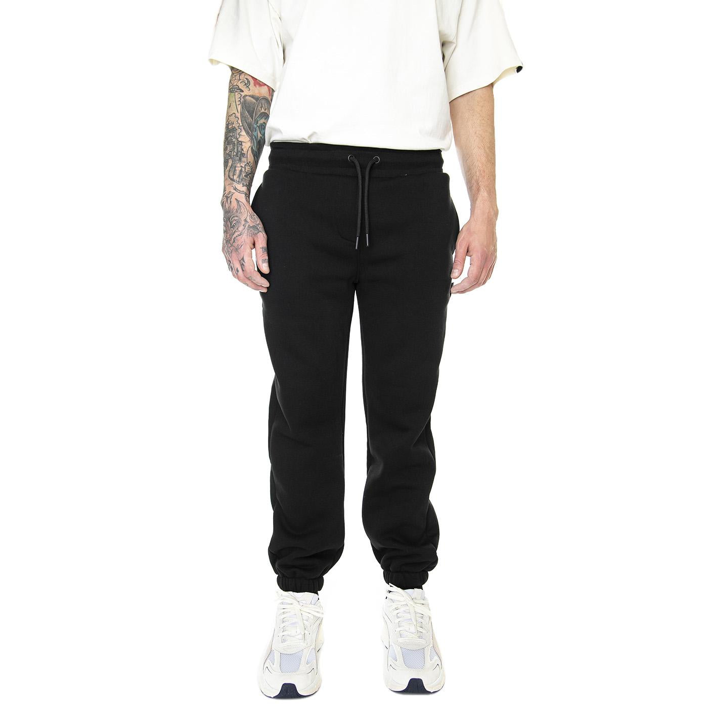 Essential Black - Pantaloni Sportivi Uomo Neri KAF22USPA105-99  KANGOL 