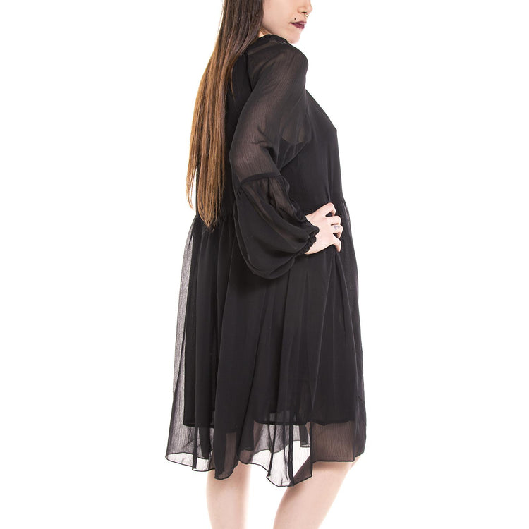ALUMA SHORT DRESS BLACK 142030166-999  MINIMUM 