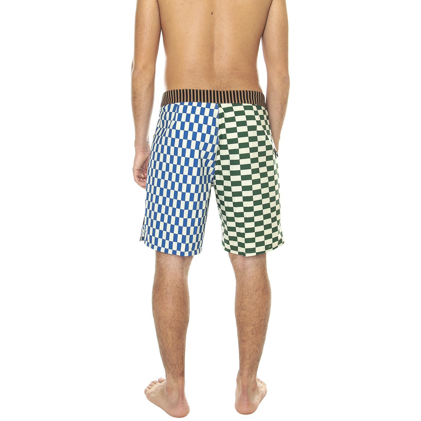 M' The Daily Mamai Wata Boardshort Gravel - Costume da Bagno Uomo Multicolore VN0007Y0GRX1  VANS 