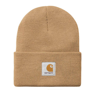 Acrylic Watch Hat Peanut - Cappellino a Cuffia Marrone I020222.2FSXX  CARHARTT WIP 