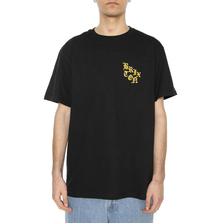 Be Kind S/S STT Black - Maglietta Girocollo Uomo Nera 17143-BLACK  BRIXTON 