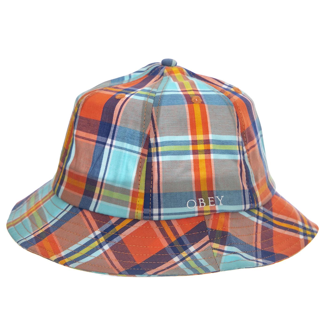 Arthur Bucket Hat Teal Multi - Cappellino Multicolore 8829800  OBEY 