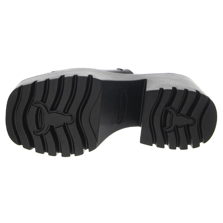 Emotional Black Leather - Sandali Donna Neri WSSEMOTIONAL-BLA  WINDSOR SMITH 