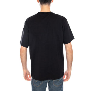 S/S Madison T-Shirt Black / White - Maglietta Girocollo Uomo Nera I033000 0D2XX CARHARTT WIP 