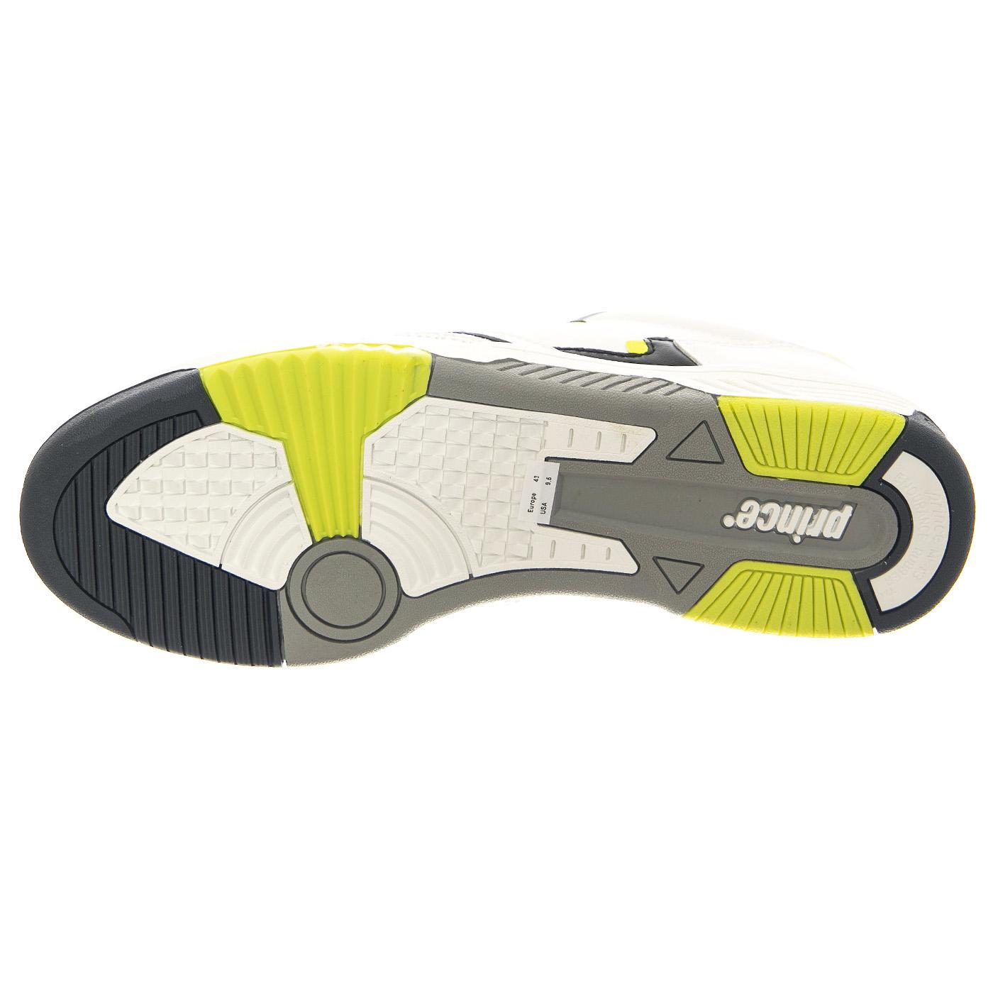 FST838 White / Neon Lime - Scarpe Profilo Basso Uomo Bianche PEMFST838-WHN  PRINCE 