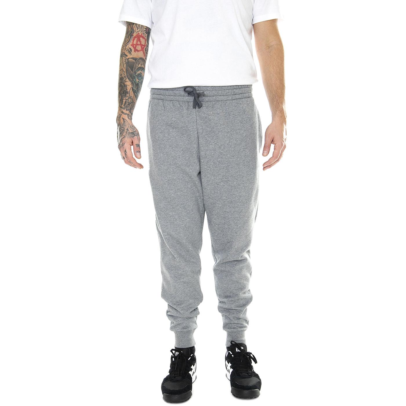 UA Rival Fleece Joggers Grey - Pantaloni Uomo Grigi 77-1379774-25  UNDER ARMOUR 