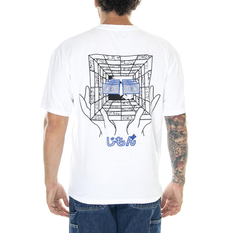 Temple S Gate TS White - Maglietta Girocollo Uomo Bianca I032522.02.67.  EDWIN 