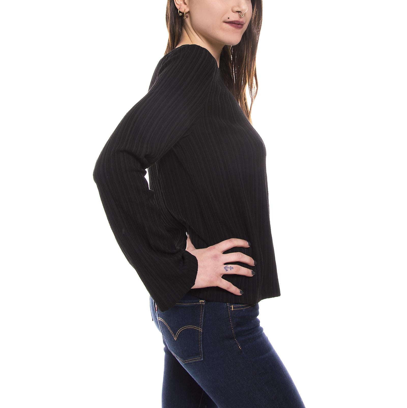 TUDLIK 0111 BLOUSE BLACK 141160111-999  MINIMUM 