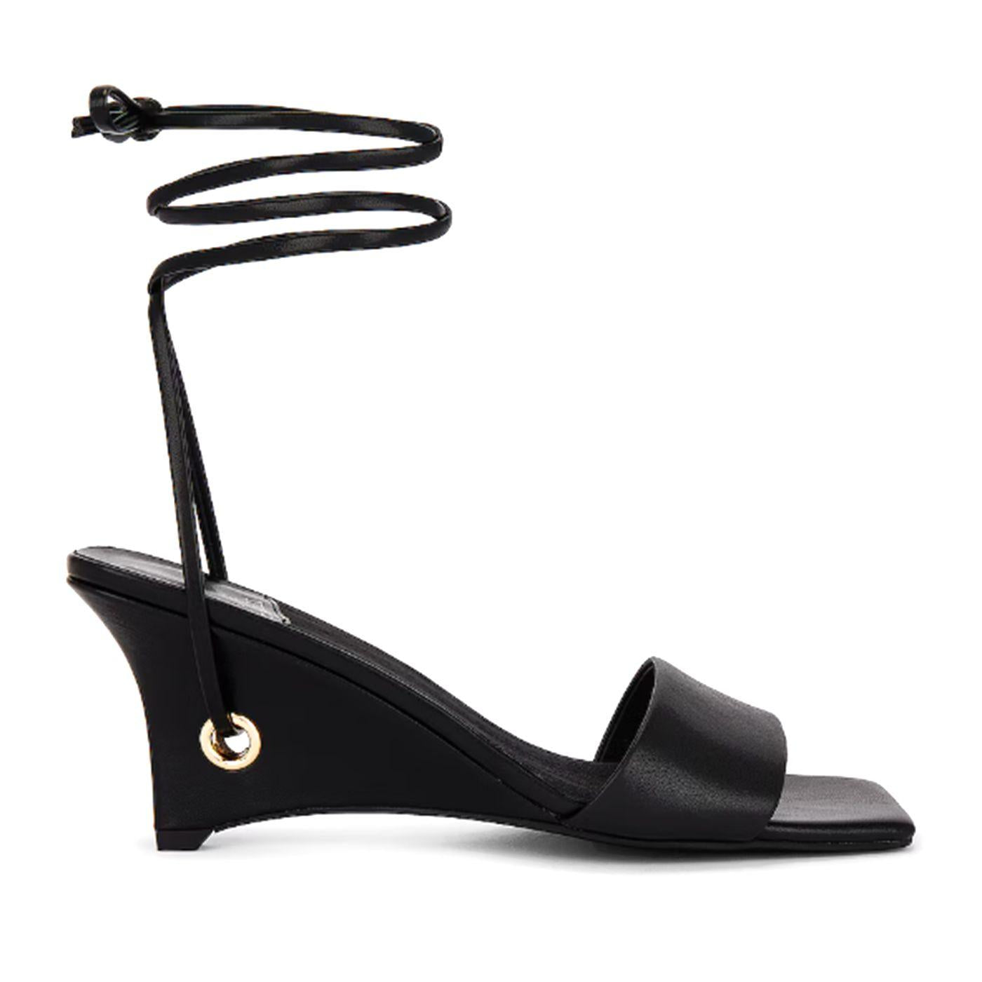 READY - SANDALI - DONNA - BLACK GOLD - Sandali Donna Neri JCREADY-BLK . JEFFREY CAMPBELL 