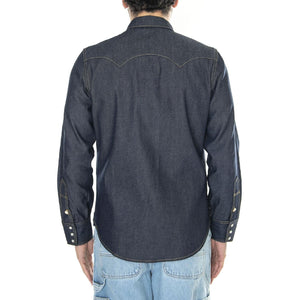 101 50S Western Shirt Dry-L93CJS41 - Camicia Denim Jeans Uomo Blu 112331400  LEE 