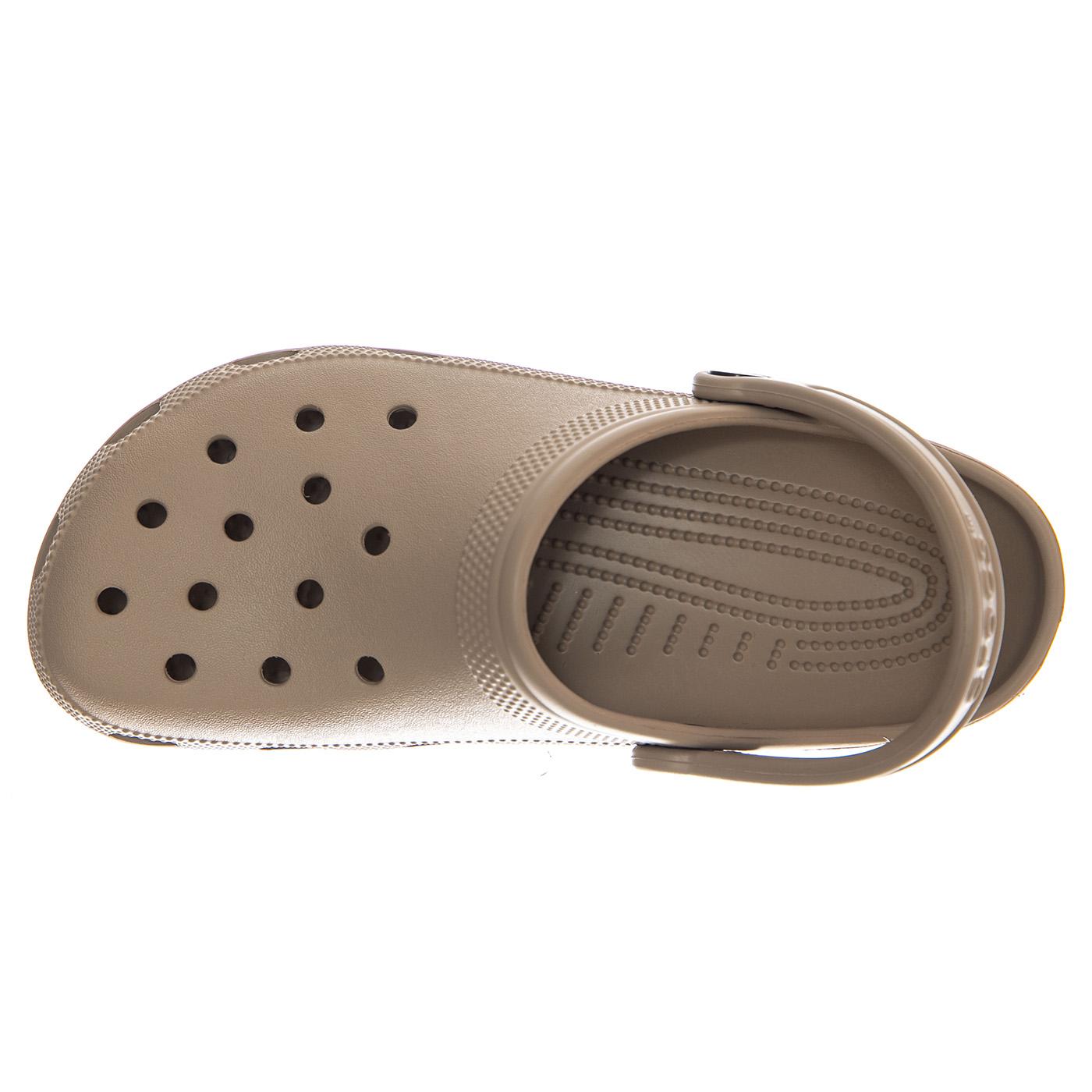 Classic Sabot Unisex Brown - Sandali Uomo / Donna Marroni CR.10001 TAUP CROCS 