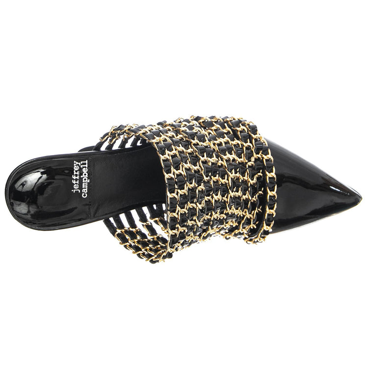 Disorder - Sandali Donna Neri JCSR129G35-BLA  JEFFREY CAMPBELL 