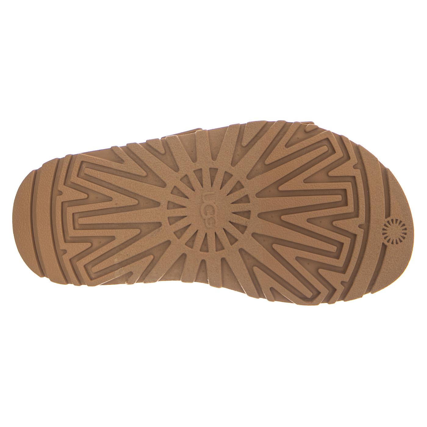 K GOLDENGLOW SLIDE DARK SAND - Sandali Bambino Marrone K1166513-DND . UGG 
