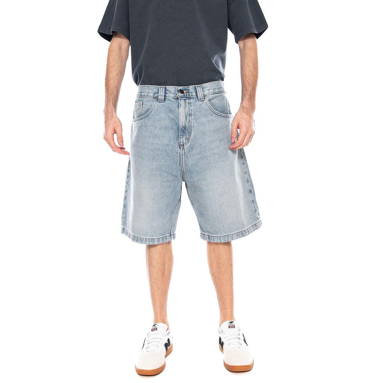 Brandon Short Light Blue - Bermuda Denim Jeans Uomo Blu I037161 01WU CARHARTT WIP 