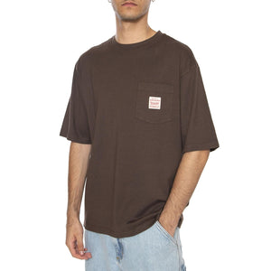 SS Workwear Tee Bracken Brown - Maglietta Girocollo Uomo Marrone A5850-0025  LEVIS 
