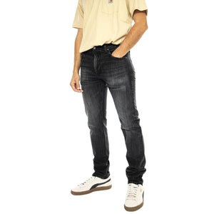 101 Rider Leadfiled - Pantaloni Denim Jeans Uomo Nero 112356721-BLACK  LEE 