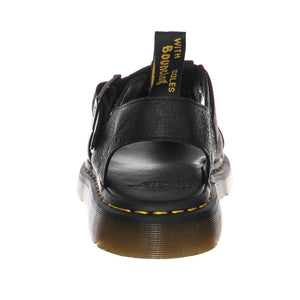 Galia Sandals - Carpathian Black - Sandali Uomo / Donna Neri DMSGALBKCA21899001  DR.MARTENS 