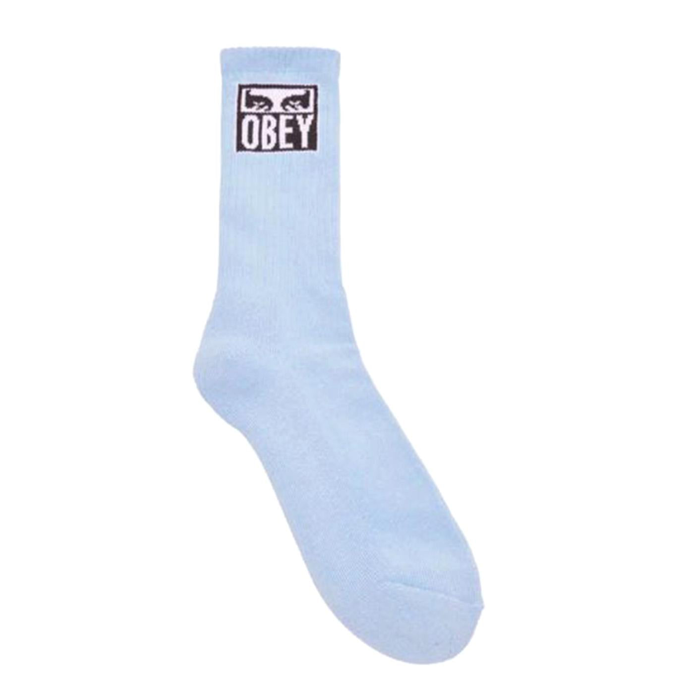 Obey Eyes Icon Socks - Calzini Blu 100260141-SKY  OBEY 