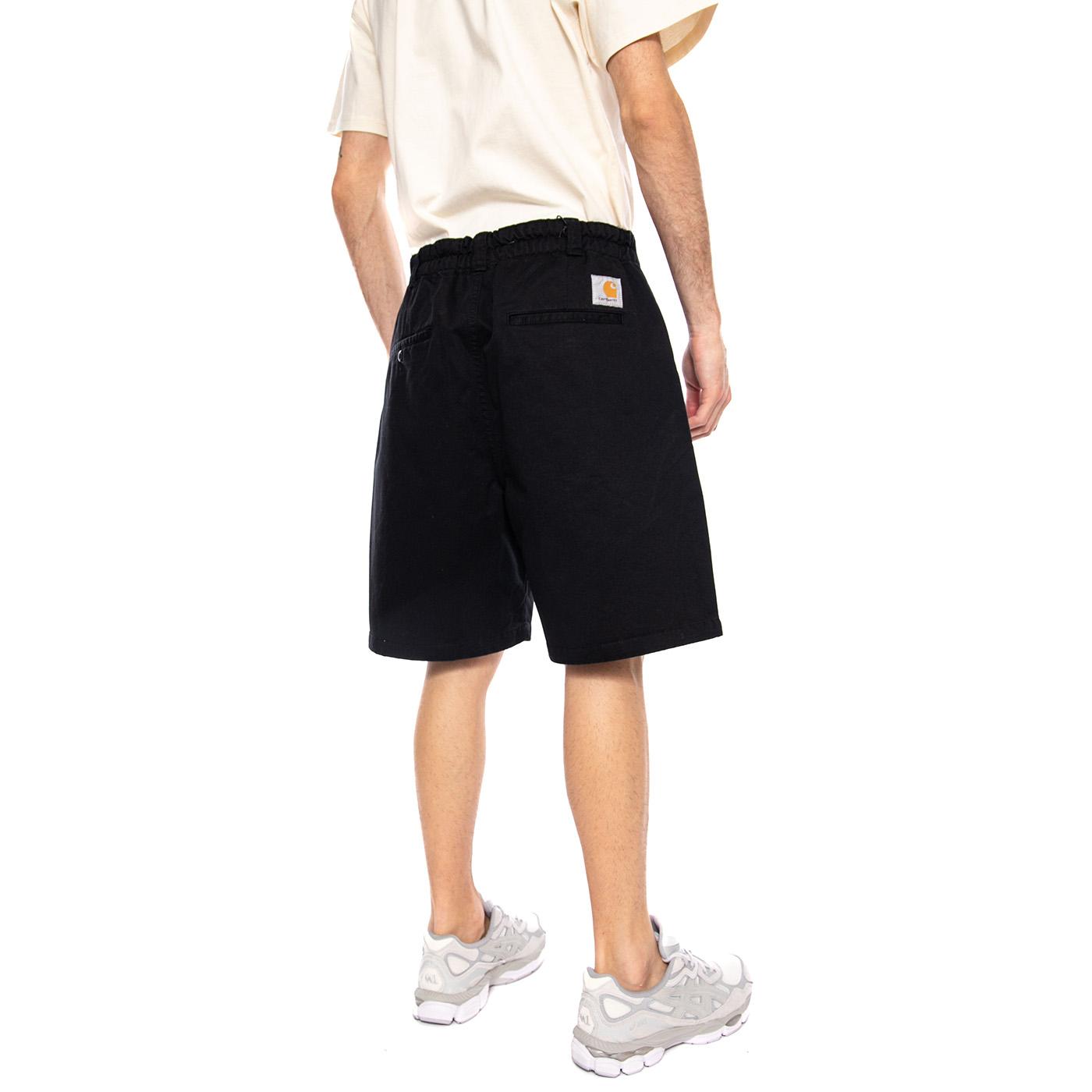 Marv Short Black - Bermuda Uomo Neri I034813 8906 CARHARTT WIP 