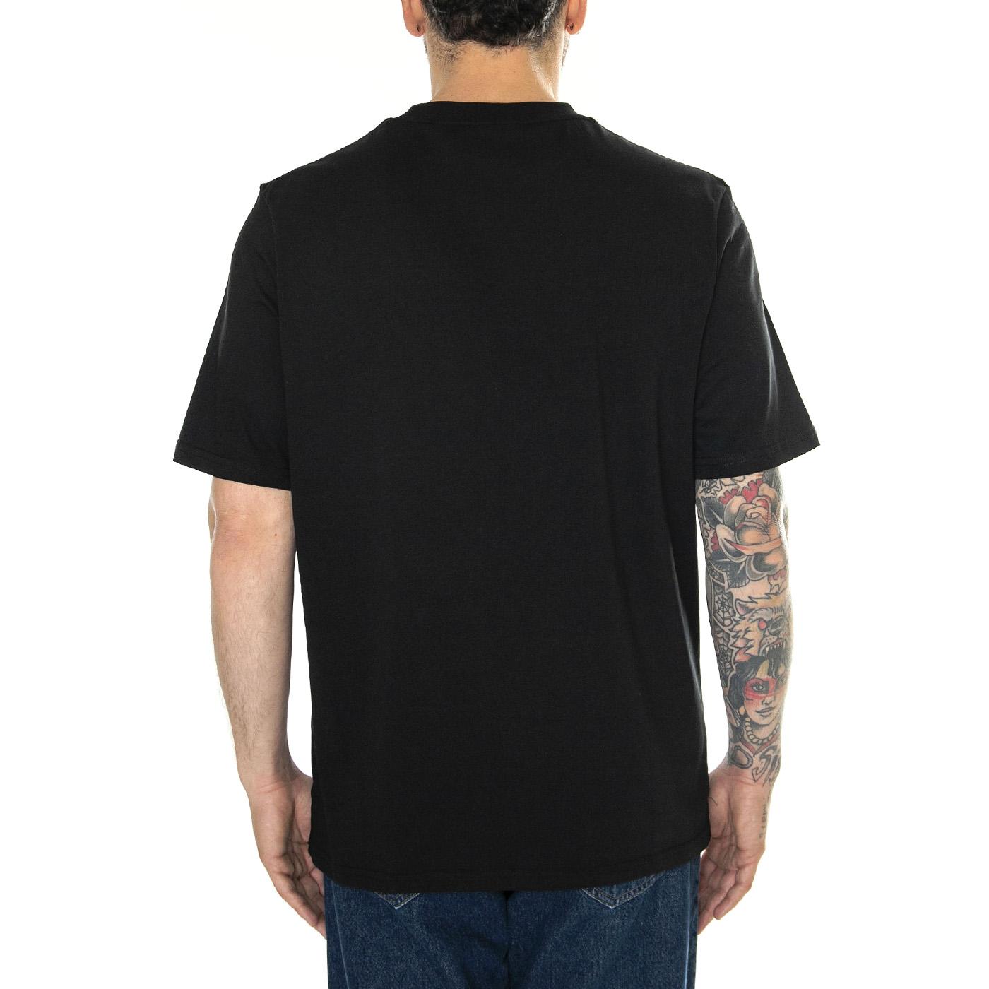 Oversized T-Shirt Jet Black - Maglietta Girocollo Uomo Nera TS2023V-Z865  LYLE & SCOTT 