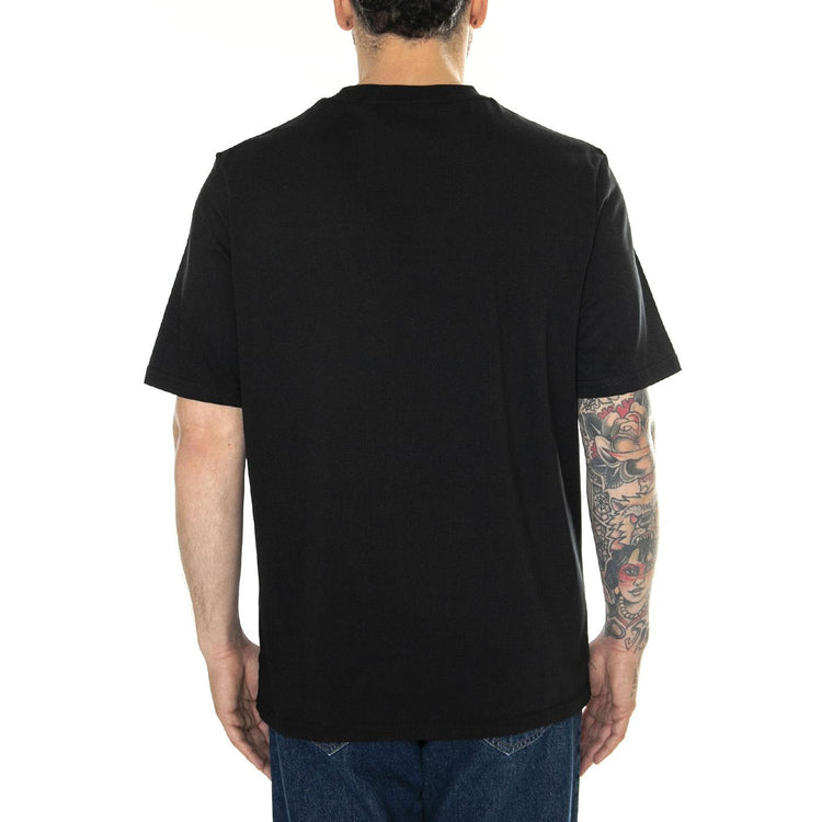 Oversized T-Shirt Jet Black - Maglietta Girocollo Uomo Nera TS2023V-Z865  LYLE & SCOTT 