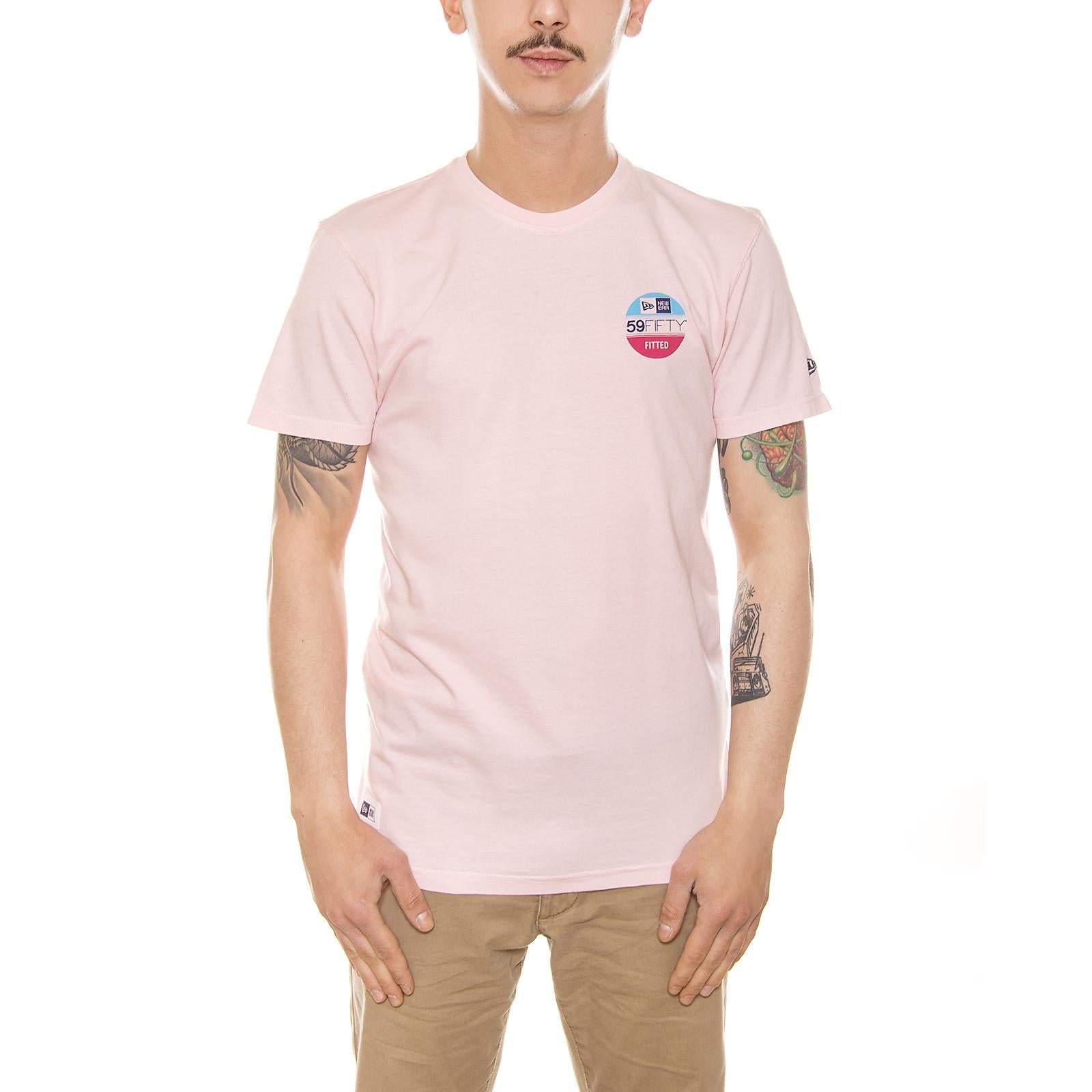 NE SUN VISOR TEE PINK 80852_4  NEW ERA 