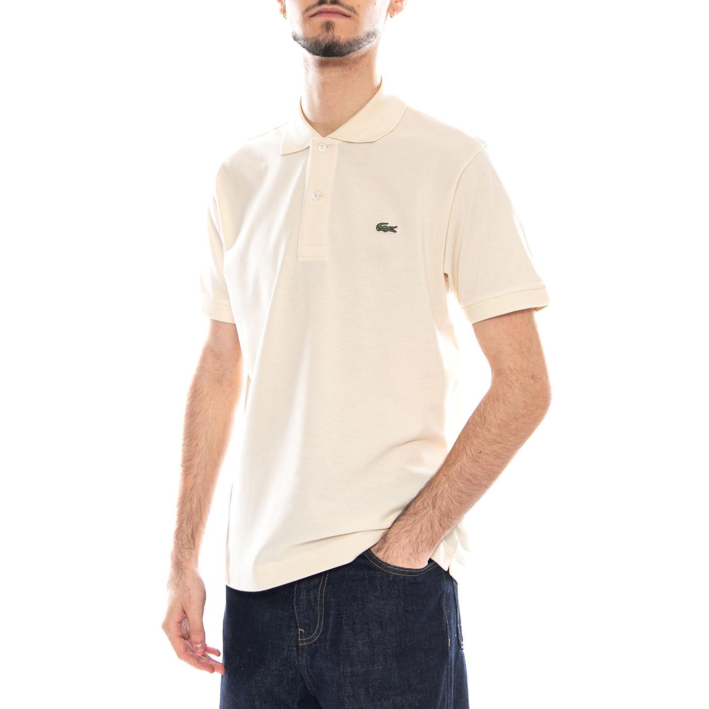 MAGLIETTA M/C - Polo Uomo Maniche Corte Bianca 1212 056 LACOSTE 