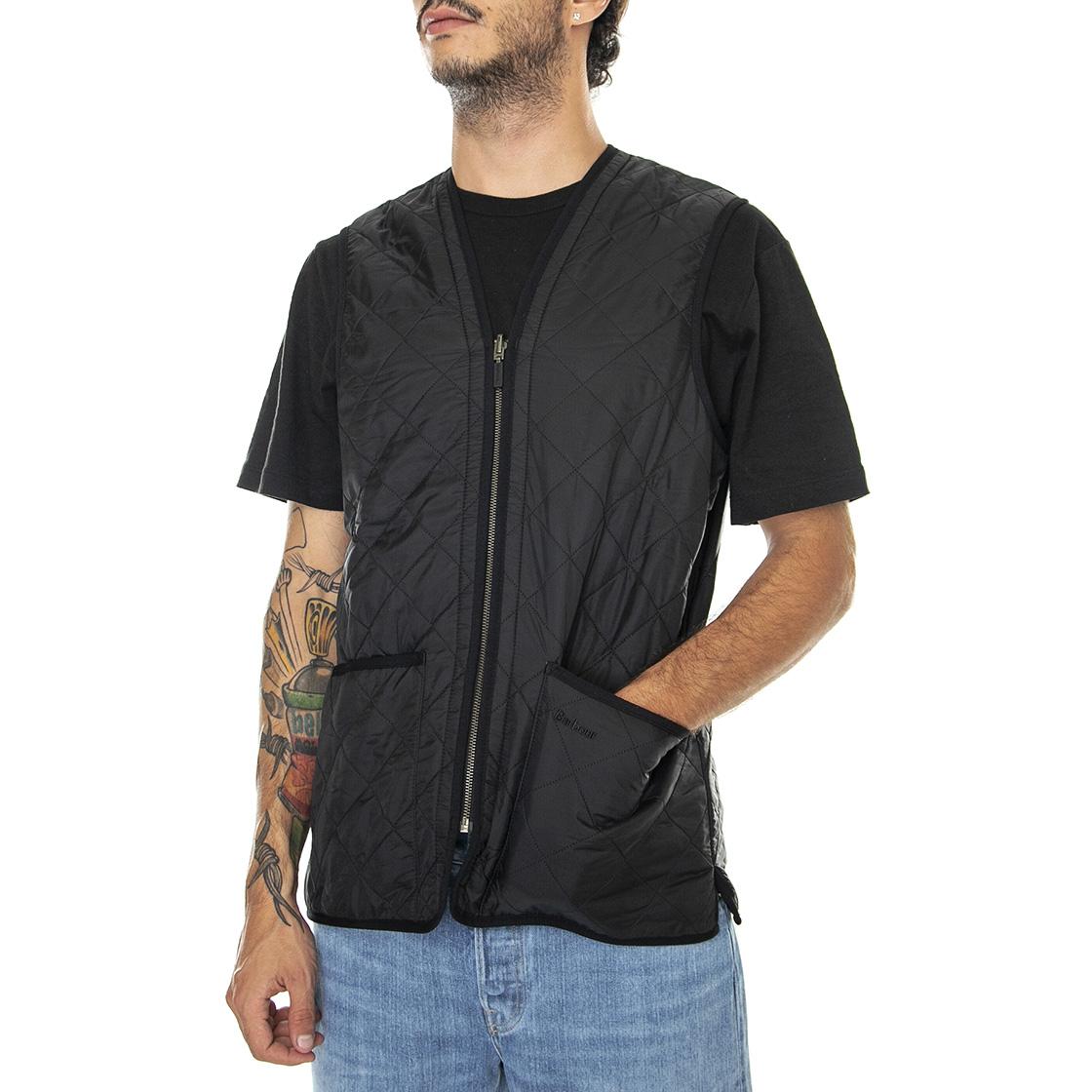 Polarquilt Waistcoat Zip Liner Black - Giacca Smanicata Uomo Nera FW22-MLI0002-BK91  BARBOUR 