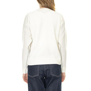 Pullover-70V - Maglione Girocollo Donna Bianco AF9551-70V  LACOSTE 